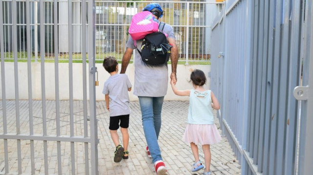 גן ילדים הגנים חוזרים ללימודים  (צילום: אבשלום ששוני)