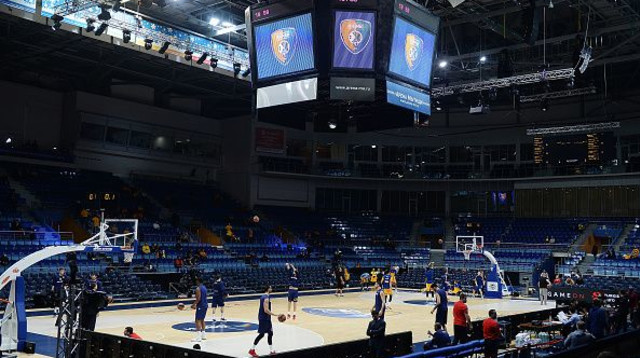 היכל מיטיסצ’י של חימקי מוסקבה (צילום: Konstantin Chalabov/Euroleague Basketball via Gett)