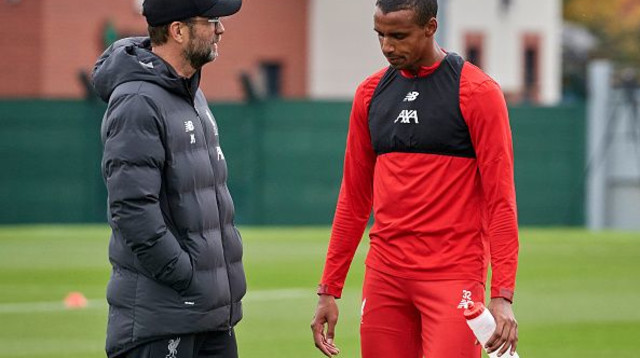 ג’ואל מאטיפ, יורגן קלופ (צילום: Nick Taylor/Liverpool FC/Liverpool FC via Getty Im)