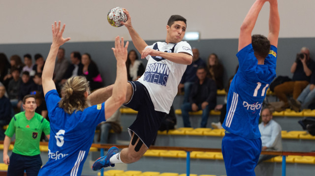 יונתן דיין (צילום: מריו מוריירה, איגוד הכדוריד)