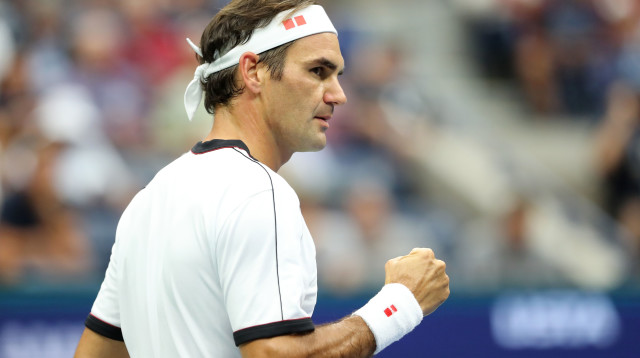 רוג’ר פדרר (צילום: Elsa/Getty Images)