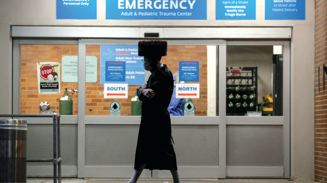 חרדי בניו יורק (צילום: רויטרס)