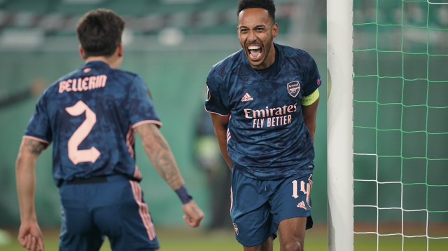 פייר אמריק אובמיאנג , הקטור ביירין (צילום: Chris Hofer/Getty Images)