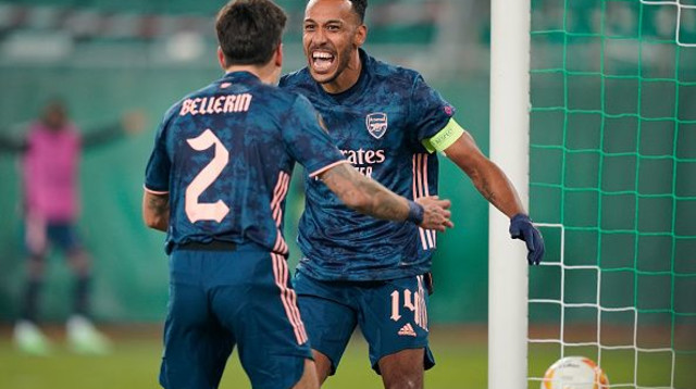 פייר אמריק אובמיאנג , הקטור ביירין (צילום: Chris Hofer/Getty Images)