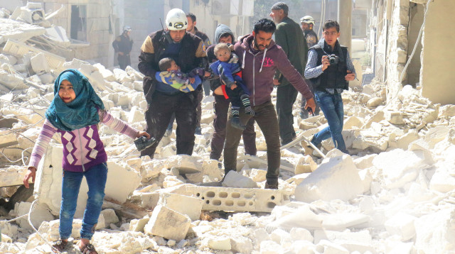 מלחמת האזרחים בסוריה (צילום: רויטרס)