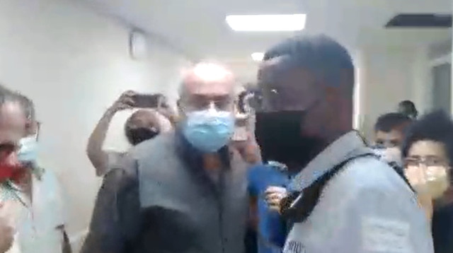 תיעוד האירוע (צילום: צילום מסך)