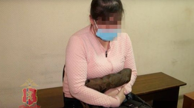 צ'צ'נה, האם שמכרה את בנה (צילום: Main Directorate of the Ministry of Internal Affairs of Russia for the Krasnoyarsk Territory)