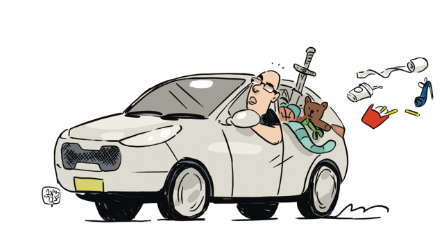 קופמן בטסט לאוטו (צילום: איור: ליאב צברי)