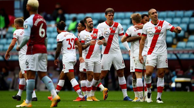 שחקני סאות’המפטון חוגגים (צילום: Matt Watson/Southampton FC via Getty Images)