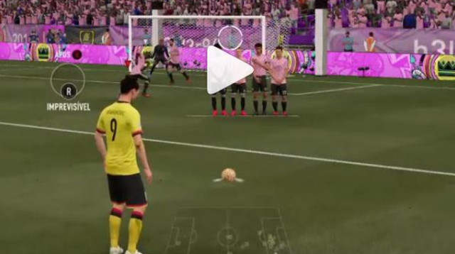 זלאטן איברהימוביץ’ בפיפא 21 (צילום: h3ld3r96 באינסטגרם)