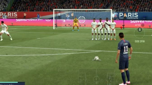 בעיטה חופשית בפיפא 21 (צילום: צילום מסך)