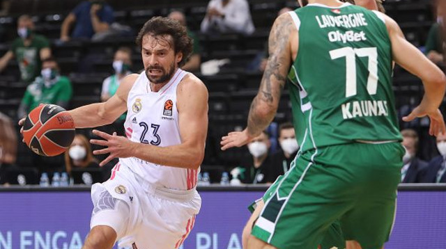 סרחיו יול (צילום: Alius Koroliovas/Euroleague Basketball via Getty I)