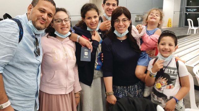 עולים מצרפת (צילום: צילום פרטי)