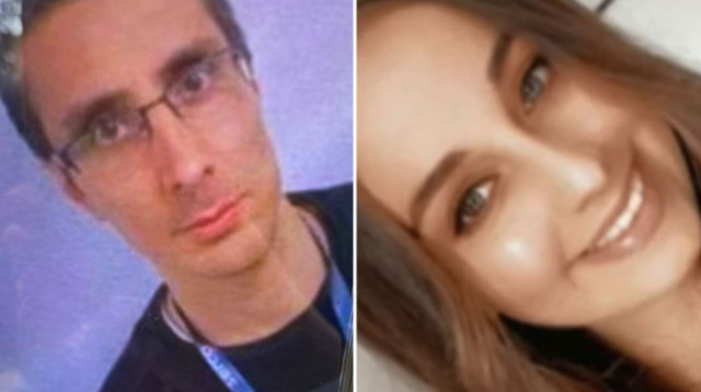 מימין, סלסטה מאנו הנרצחת. משמאל, לואי נדר סאקווז החשוד ברצח (צילום: רשתות חברתיות)