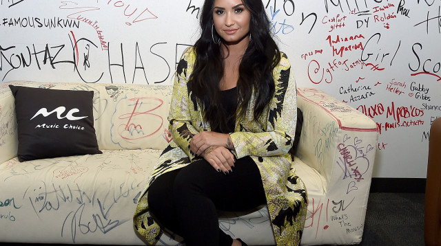 דמי לובאטו (צילום: gettyimages, Jamie McCarthy)