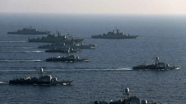 ספינות חיל הים האיראני (צילום: Wikimedia Commons)