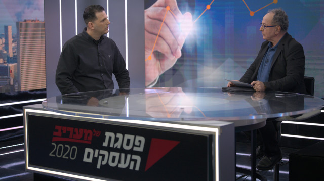 אילן ברוק בכנס מעריב (צילום: ליאור לב)