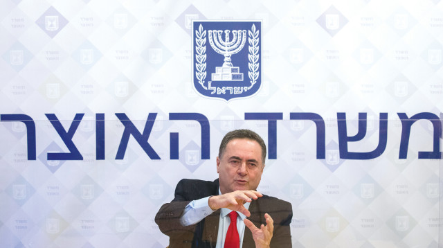 ישראל כ"ץ (צילום: אוליבייה פיטוסי, פלאש 90)