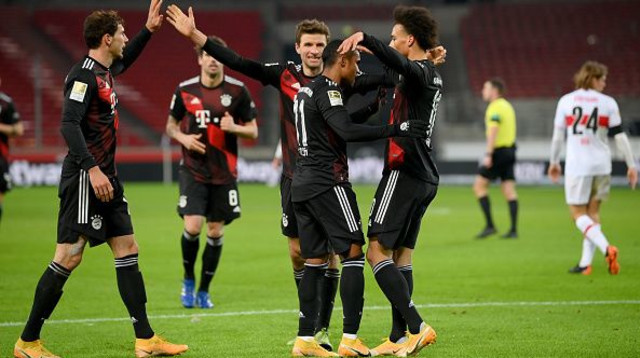 שחקני באיירן מינכן (צילום: Matthias Hangst/Getty Images)