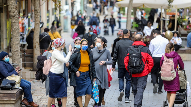 קורונה בישראל (צילום: מרק ישראל סלם)