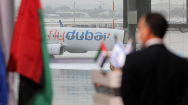 מטוס של פליי דובאי (צילום: REUTERS/Emil Salman)