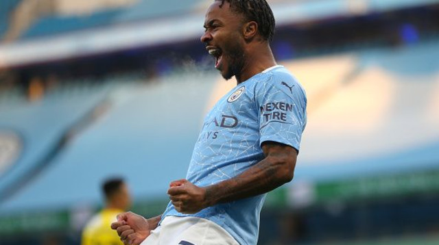 ראחים סטרלינג (צילום: Tom Flathers/Manchester City FC via Getty Images)