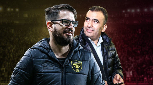 משה חוגג , איציק ניסנוב (צילום: מאור אלקסלסי / ספורט1)