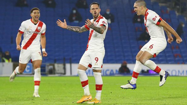 שחקני סאות’המפטון חוגגים (צילום: Gareth Fuller/PA Images via Getty Images)