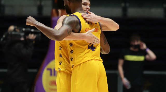 כריס ג’ונסון, פרדריק בורדיון (צילום: דני מרון)