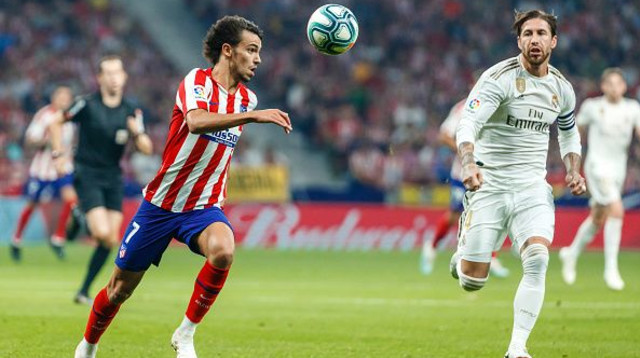 סרחיו ראמוס, ז’ואאו פליקס (צילום: TF-Images/Getty Images)