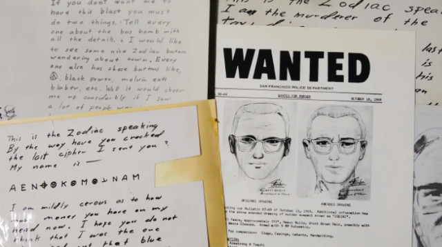 צופן הרוצח "זודיאק" (צילום: רשתות חברתיות)