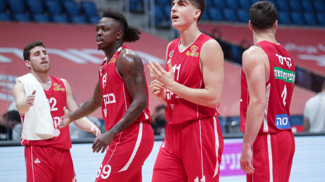 שחקני הפועל ירושלים (צילום: דני מרון)