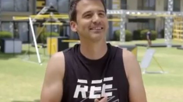 דן מנו, נינג'ה ישראל (צילום: צילום מסך מתוך קשת 12)