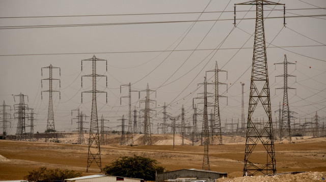 תחנת החשמל רמת חובב (צילום: יניב נדב, פלאש 90)