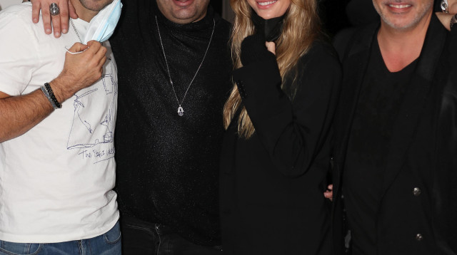 כרמי עמר, קסניה טרנטול, דודו כהן, עמרי בן נתן (צילום: אור גפן)