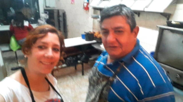 מימין, העובד שנרצח על ידי הבוס שלו (צילום: רשתות חברתיות)