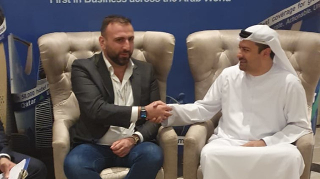 מסיבת עיתונאים-איגוד הבלוקצ'יין הישראלי ומרכז הבלוקצ'יין של דובאי (צילום: טל שחר | TAL SHAHAR )