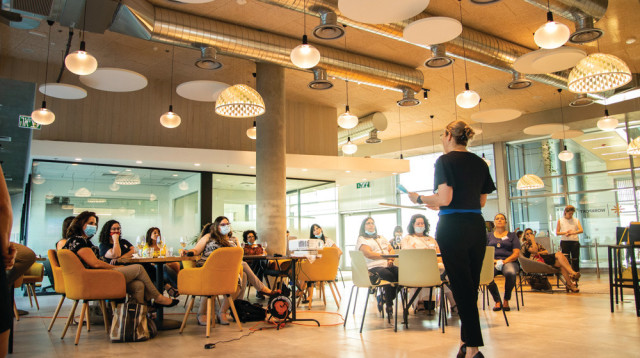 חלל עבודה משותף, וורקפורט (צילום: בר גוטהרץ)