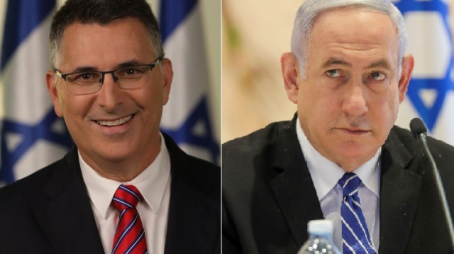 גדעון סער, בנימין נתניהו (צילום: פלאש 90,יח"צ)