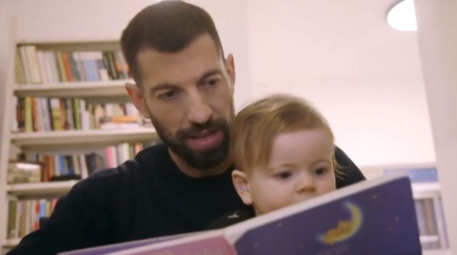 חיים אתגר ובתו (צילום: צילום מסך: קשת 12)