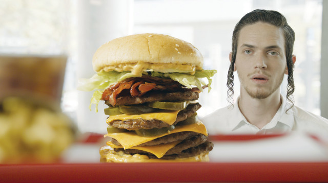 מלך זילברשלג והר בורגר  (צילום: מתן בללתי)