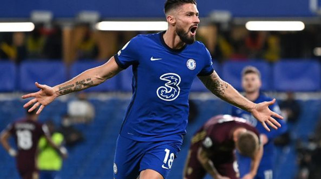 אוליבייה ז’ירו (צילום: Daniel Leal-Olivas - Pool/Getty Images)