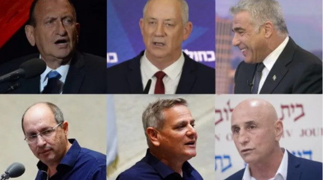 המועמדים להובלת מחנה השמאל-מרכז (צילום: מרים אלסטר, פלאש 90,קובי ריכטר,אלעד מלכא,ליאור לב,עדינה ולמן, דוברות הכנסת)