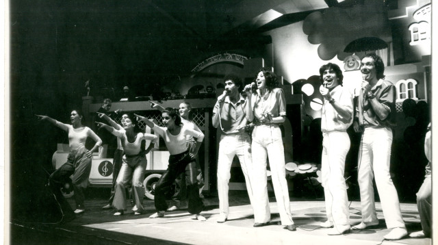 פסטיבל שירי ילדים שנת 1980 (צילום: שאול גולן)