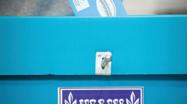 קלפי בחירות (צילום: אוליבייה פיטוסי, פלאש 90)