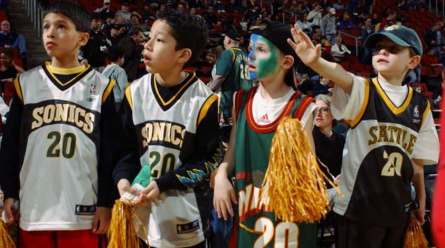 אוהדי סיאטל סופרסוניק (צילום: Otto Greule Jr/Getty Images)