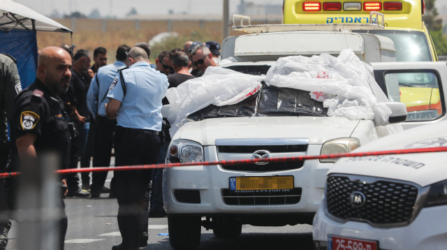 פשיעה במגזר הערבי (צילום: פלאש 90)