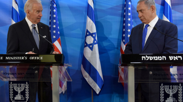 בנימין נתניהו, ג'ו ביידן (צילום: רויטרס)