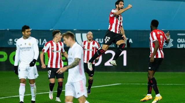 ראול גארסיה חוגג נגד ריאל מדריד (צילום: Joaquin Corchero / Europa Press Sports via Getty I)