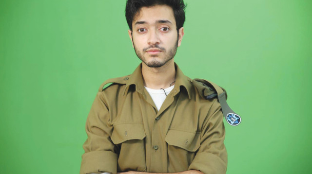 רועי, בעל מוגבלות שהתגייס לצה"ל (צילום: דובר צה"ל)